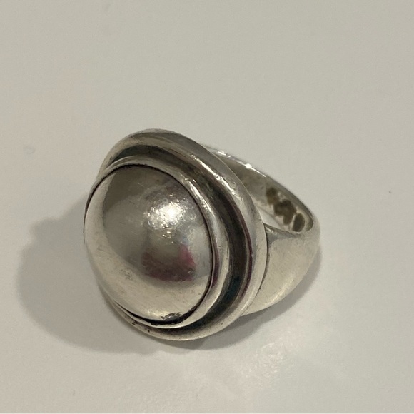 Georg Jensen Dome sterling silver ring size 5 - Picture 1 of 5